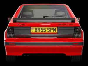 Audi sport quattro 1984 3D Model