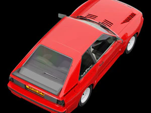 Audi sport quattro 1984 3D Model