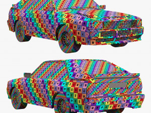 Audi sport quattro 1984 Modelo 3D