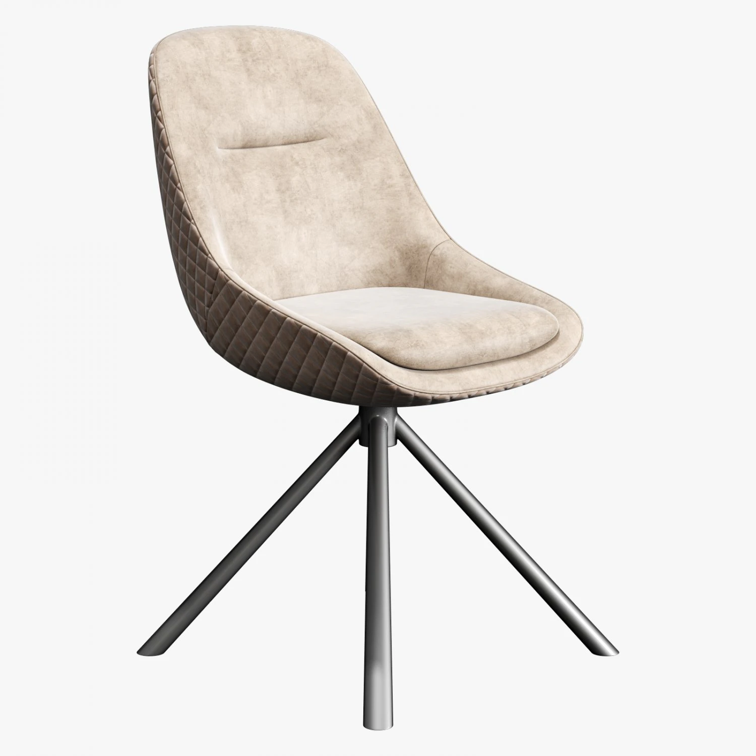 Carveli veluto taupe velvet 3D Model .c4d .max .obj .3ds .fbx .stl .blend 