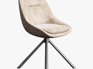 Carveli veluto velours taupe Modèle 3D