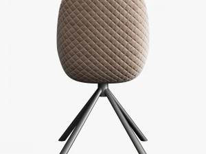 Carveli veluto taupe velvet 3D Model