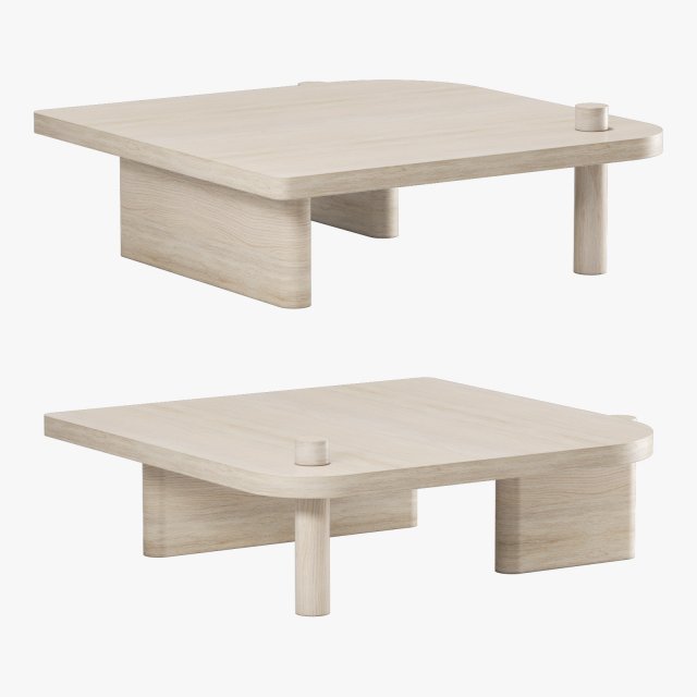 Egg collective finn table 3D Модель .c4d .max .obj .3ds .fbx .stl .blend 