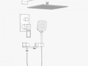 Gappo G7117-6 3D Model