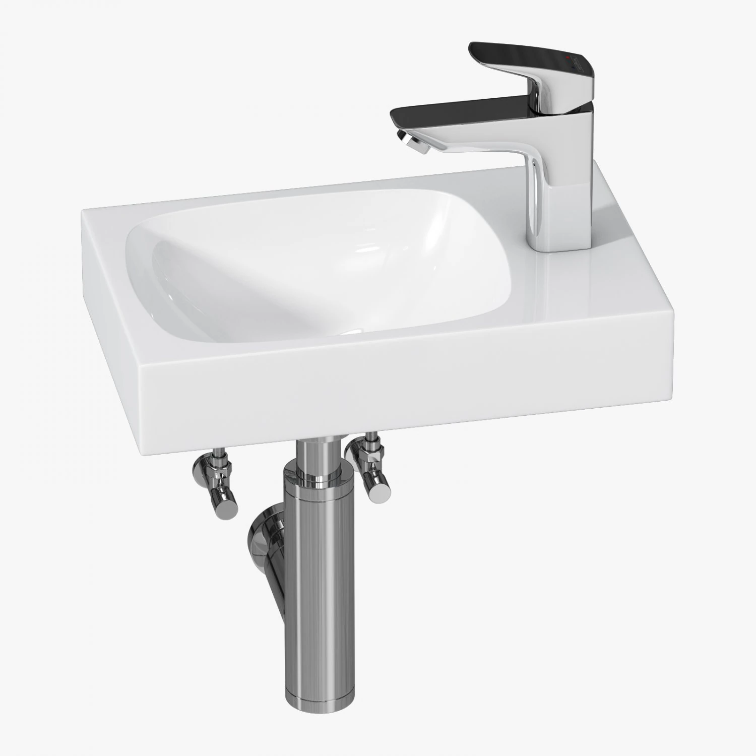 Geberit acanto 3D Model .c4d .max .obj .3ds .fbx .stl .blend