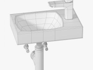 Geberit acanto 3D Model