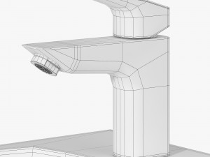 Geberit acanto 3D Model
