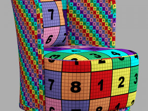 Chehoma mobel armchair Modèle 3D