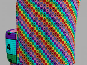Chehoma mobel armchair Modèle 3D