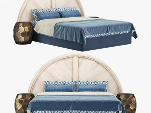 Lit classique 002 Modèle 3D