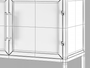 Dutchbone boll high Modello 3D