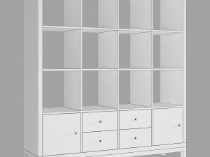 IKEA kallax 3D Model