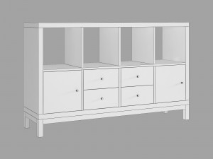 IKEA kallax 3D Model
