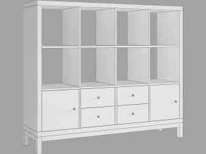 IKEA kallax 3D Model