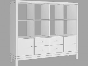 IKEA kallax 3D Model