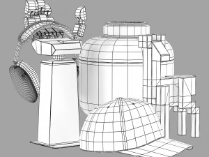 IKEA kallax 30275861 3D Model