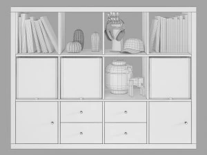 IKEA kallax 79278250 3D Model