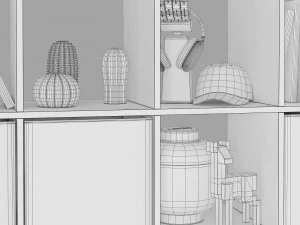 IKEA kallax 79278250 3D Model