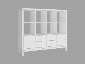 IKEA kallax 79278250 Modèle 3D