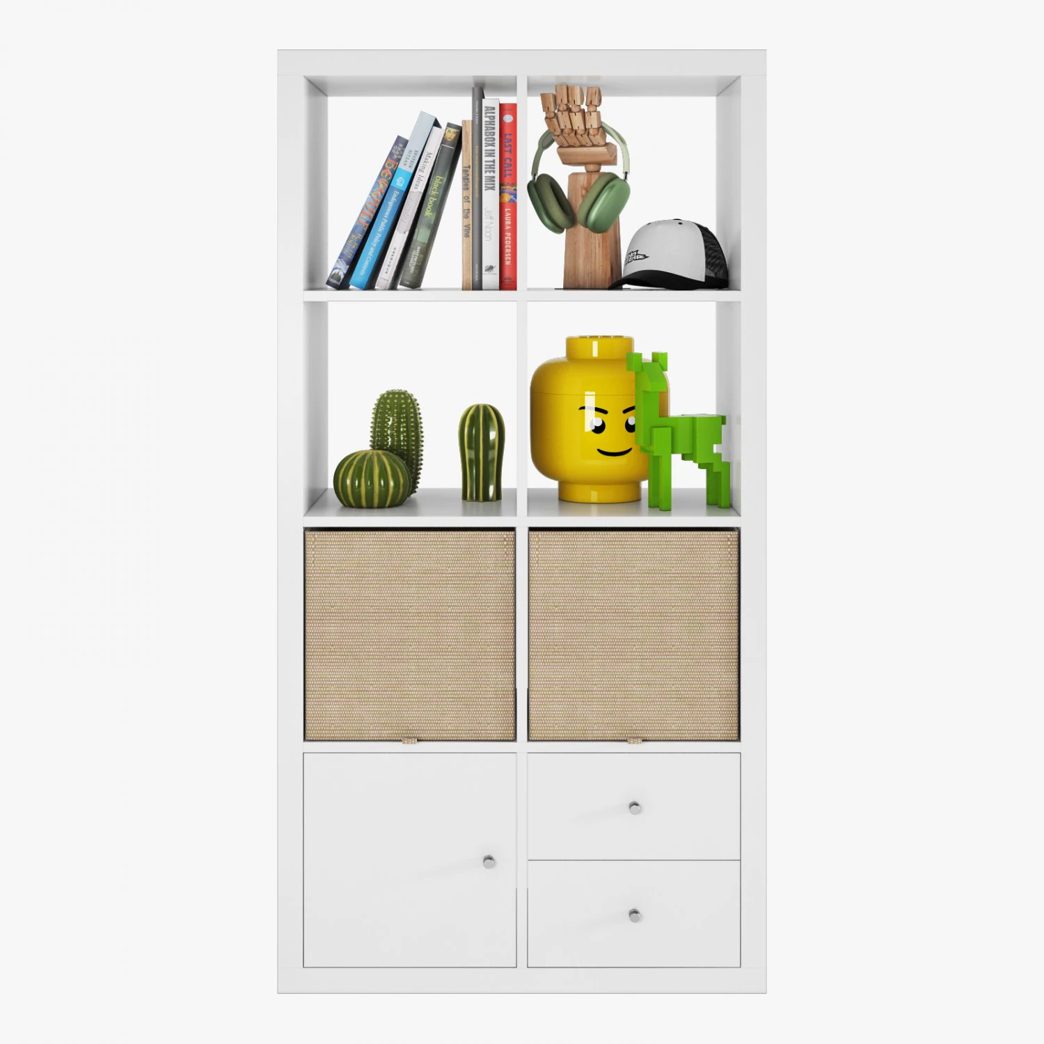 IKEA kallax 80275887 3D Model .c4d .max .obj .3ds .fbx .stl .blend 