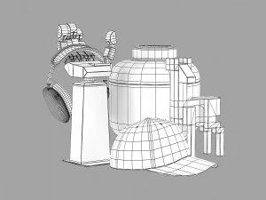 IKEA kallax 80275887 3D Model