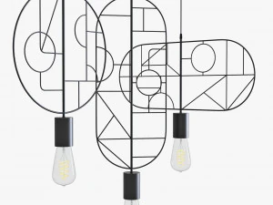 Imperium lumi&egrave;re avant-gardiste Modèle 3D