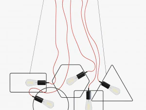 Geometria da luz Imperium Modelo 3D