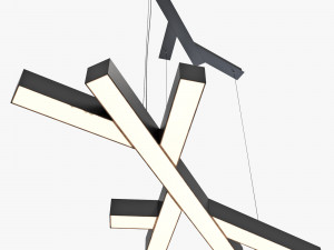 Imperium light snowflake 3D Model