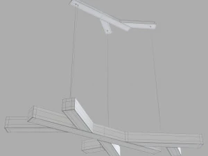 Imperium light snowflake 3D Model