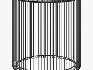 Журнальный столик Kare Wire черный 3D Модель