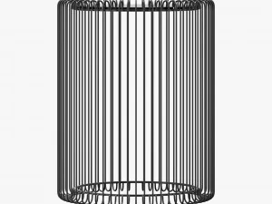 Журнальный столик Kare Wire черный 3D Модель