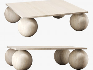 Kelly Wearstler morro square coffee table 3D 模型