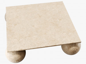 Kelly Wearstler morro square coffee table 3D 模型