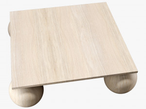 Kelly Wearstler morro square coffee table 3D 模型
