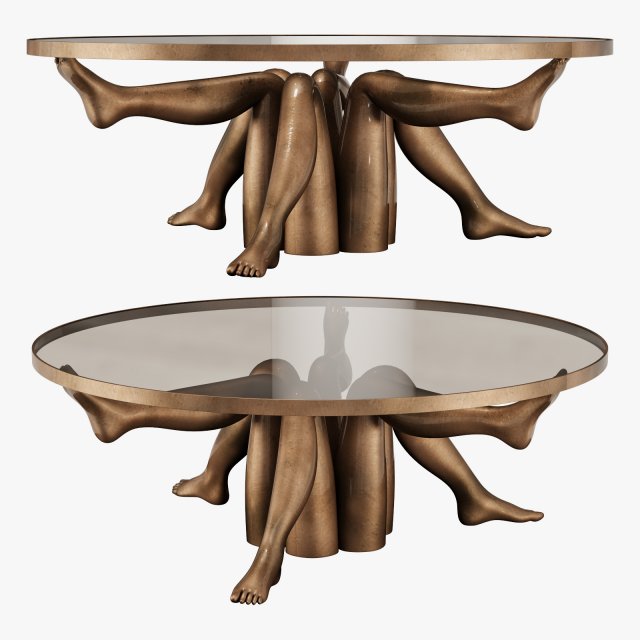 Kelly Wearstler superluxe isadora table Modelo 3D .c4d .max .obj .3ds .fbx .stl .blend 