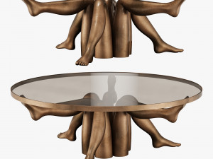 Kelly Wearstler superluxe isadora table 3D Model