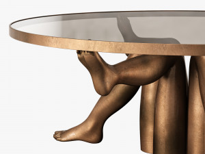 Kelly Wearstler superluxe isadora table Modelo 3D