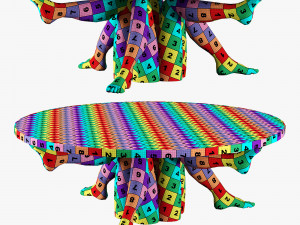 Kelly Wearstler superluxe isadora table Modelo 3D