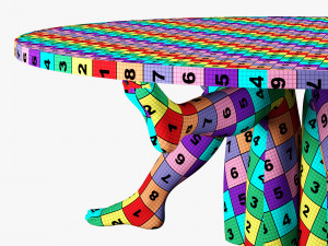 Kelly Wearstler superluxe isadora table Modelo 3D