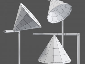 Terra svet bell lamp Model 3D
