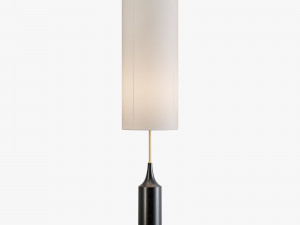 West elm hudson diffused floor lamp Modelo 3D