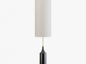 West elm hudson diffused floor lamp Modelo 3D