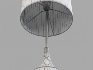 West elm hudson diffused floor lamp Modelo 3D