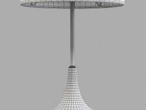 West elm hudson diffused floor lamp Modelo 3D