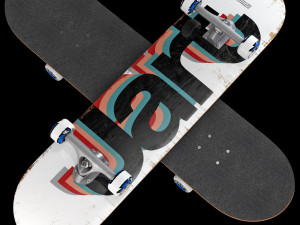 Skateboard set 001 Model 3D