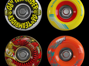 Skateboard set 003 3D Model