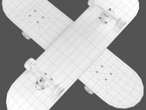Skateboard set 004 Model 3D
