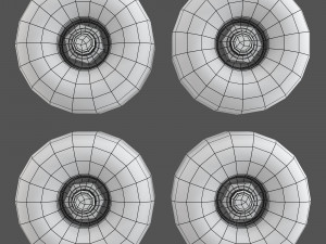 Skateboard set 004 Model 3D