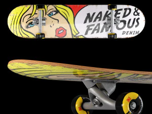 Skateboard set 006 3D Model