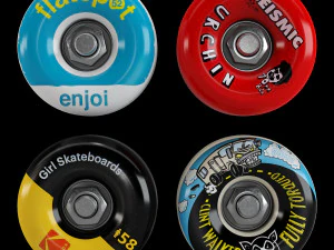 Skateboard set 006 3D Model
